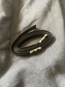 Vintage Genuine Nikon Black Nylon Camera Strap 3/8” Wide x 46” Long New - Picture 1 of 4