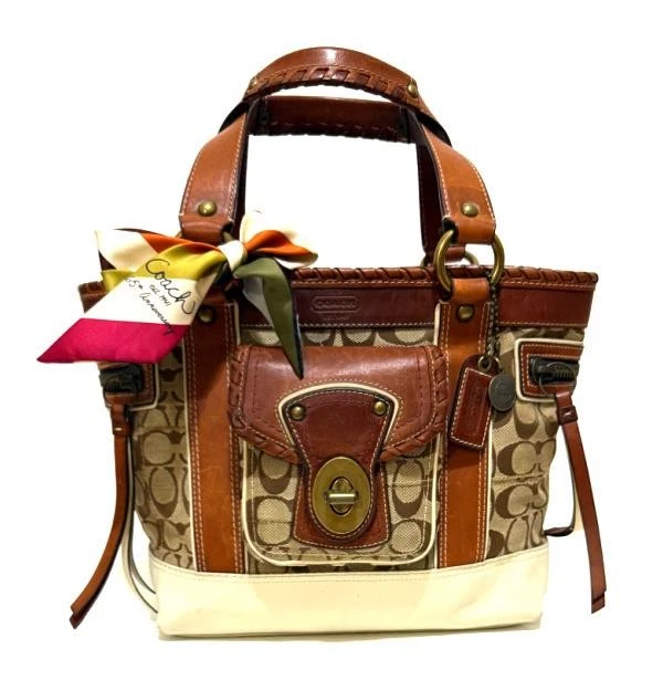 RARO Y2K Coach Edición Limitada 65 Aniversario Legacy C Bolso Cartera Cartera 10374 WOW Foto 1 de 1