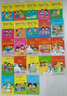 Lovely Set Of 23 Ladybird Topsy And Tim Books VGC Would Make A Great Gift! - Image 1 of 3