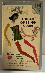 Paperback Book Art Of Being A Girl Vintage 1963 Style Poise Health - Picture 1 of 4