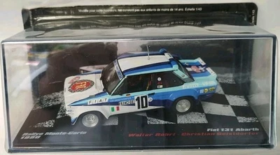 Automodello Fiat 131 Abarth Rallye Monte Carlo 1980  Scala 1:43 da Collezione IT - Immagine 1 di 2