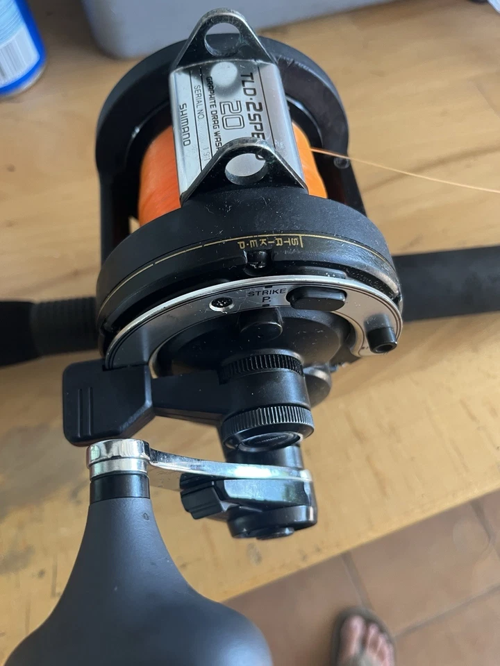 Shimano TLD 20 2-Speed Fishing Reel - Image 1 of 1