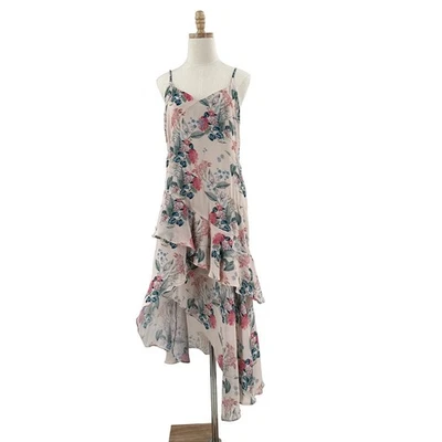 Parker Midi Asymetrical Dress Large Fairy Cottage Coquette Romantic Ethereal - Image 1 of 4