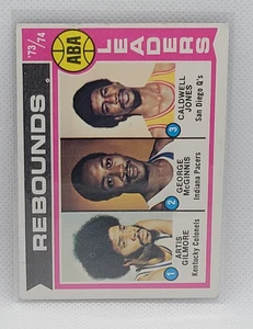 1974-75 Topps Artis Gilmore George McGinnis Caldwell Jones #211 - Picture 1 of 2