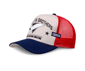 COASTAL Single Fin Brothers Trucker Cap - Mesh Mütze Kappe Meshcap Basecap Cappy - Picture 1 of 3