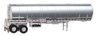 Walthers SceneMaster HO 12360 Unlettered Petroleum Tank Trailer Truck - Image 1 of 2