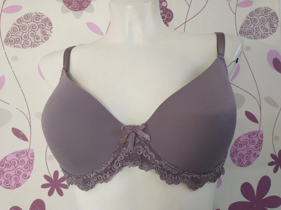 Sassa Bügel BH Vorgeformt Größe 85C Lavendel Neu - Bild 1 von 3
