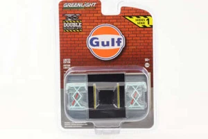 1:64 Gulf elevador de tijeras doble plataforma elevadora Douple Scissor Lifts azul claro serie 1 Gre - Imagen 1 de 2