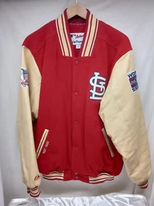 St. Louis Cardinals World Series Champions Jacke Herren Größe L MLB Uni-Mantel - Bild 1 von 9