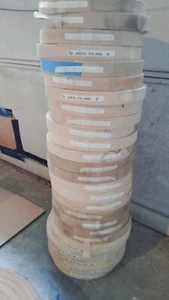 White Ash Burl Veneer Edging 1 1/8" - Picture 1 of 1