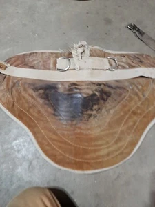 vintage leather saddle bareback pad - Picture 1 of 10