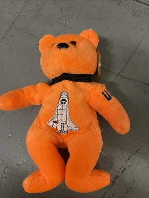 Peluche JC Celebrity Bear Star #34 John Glenn como nuevo en vitrina Foto 1 de 4