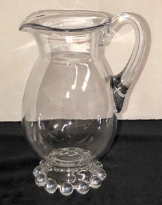 Imperial CANDLEWICK CRYSTAL *6 1/2" - 16 OZ LILLIPUTIAN PITCHER*400/19*HTF* - Picture 1 of 1