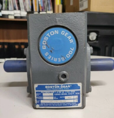 BOSTON GEAR 721-60S-H-T2 GEAR REDUCER - New - Image 1 of 3
