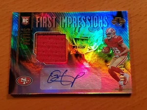 2018 Illusions Rookie Jersey Auto #110 Dante Pettis 49ers WR #'d 267/299 RC - Picture 1 of 2