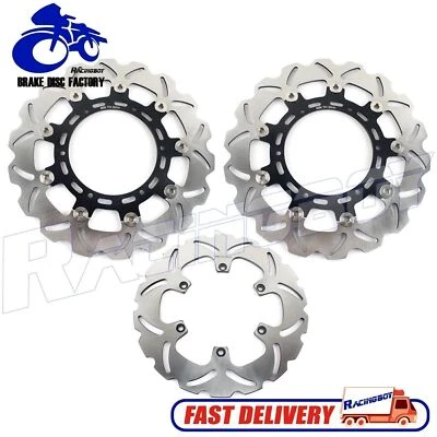 Floating Front & Rear Brake Rotors For LC8 Adventure R S 990 SUPER ENDURO R 950 - Image 1 of 4