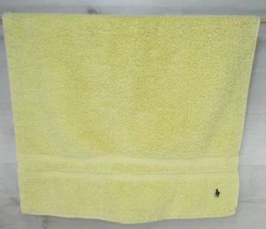 Vintage Polo Ralph Lauren Home Canary Yellow Hand Towel 1990s 27"x16" Hand Towel - Picture 1 of 11
