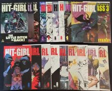 Hit-Girl Vol. 1 From #1-3, Vol. 2 From #2-9, Kick-Ass 3 Vol. 3 #5, Lot of 19!