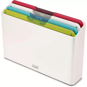 NEW Joseph Joseph Folio Icon Chopping Board Set White Regular 4pce - Picture 1 of 4