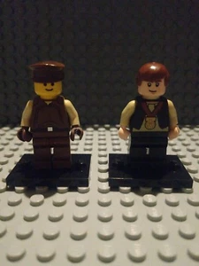 LEGO - Star Wars Minifigures - HAN SOLO W/MEDAL (Celebration) & Rebel Officer - Picture 1 of 6