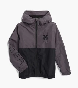 Spider Big Kids' Colorblock Windbreaker Jacket In Polar Size XL (18/20) New - Picture 1 of 4