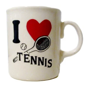 Tazza "I Love Tennis" -10 oz caffè/tè/tazza - SPEDIZIONE VELOCE!!! - Foto 1 di 2