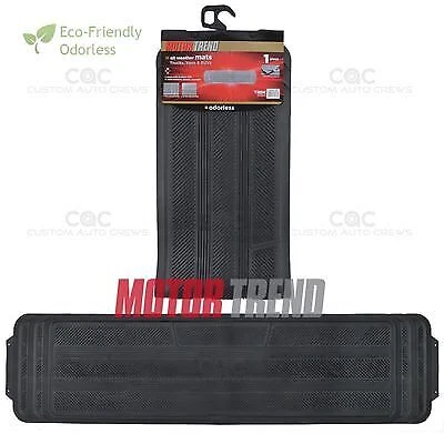 Alfombrillas de asiento trasero de alta resistencia Motor Trend 2ª o 3ª fila alfombrilla para... Foto 1 de 4