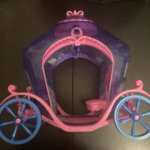 Vintage Working Mattel Barbie Diamond Castle Carriage Only Still Works - Picture 1 of 7