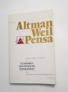 The Altman Weil Archive on Economics and Financial Management for Law Firms... - Imagen 1 de 6