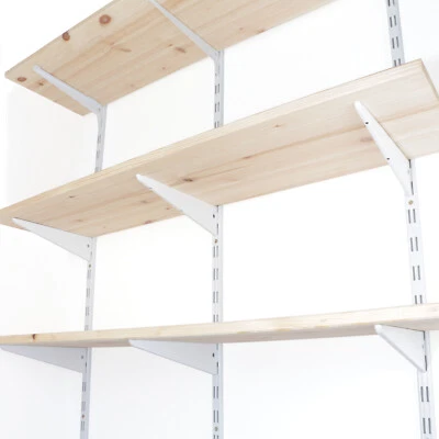 Regalträger Regalsystem für Wandschiene Regalwinkel Regalbodenträger Wandregal - Bild 1 von 4