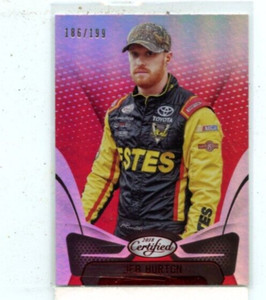 JEFF BURTON 2016 Panini Certified Racing Nascar Red Parallel #D /199