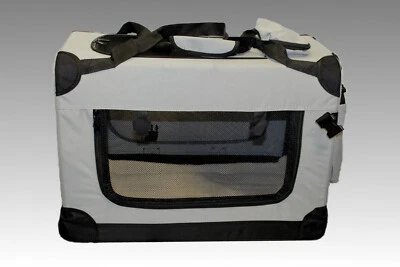 Faltbare Hundetransportbox Hundebox Katzen Hunde Katzenbox Katzentransportbox  - Bild 1 von 4