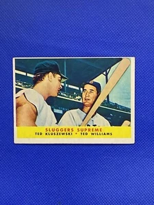 1958 Topps Sluggers Supreme Ted Williams #321 VG-VGEX. RC27 - Picture 1 of 2