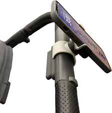 Maxby Stroller Phone Holder, Shopping Cart Holder - Stable & Black 