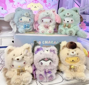 Miniso Sanrio Characters Fox Island Series Plush Blind Box Figure Sealed Toy! - Picture 1 of 18