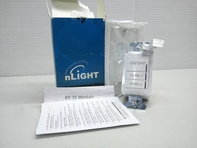 Cápsula de pared de red blanca Acuity nLight NPODM-2P-WH NPODM 218EX8 Foto 1 de 4