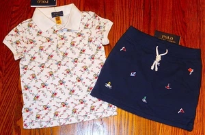 POLO RALPH LAUREN AUTHENTIC TODDLERS BOYS NEW ORIGINAL JOGGER PANTS Size 7, NWT - Picture 1 of 8