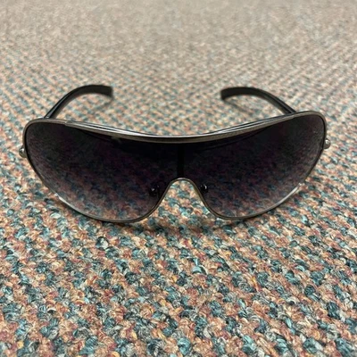 Gafas de sol envolventes GUESS GU6414 Gun-35 gris metalizado púrpura tintado Stokers Foto 1 de 4