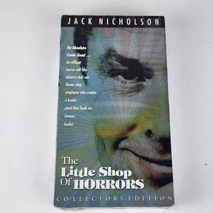 The Little Shop of Horrors Collector Edition (Jack Nicholson) Sealed VHS Movie - Picture 1 of 6
