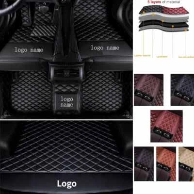 Alfombrillas impermeables de cuero para Mercedes-Benz para coche hechos a mano todos los modelos Foto 1 de 4