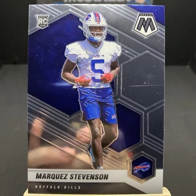 2021 Mosaic Marquez Stevenson #390 Rookie RC Buffalo Bills - Image 1 of 2