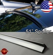 51" Semi Gloss Black Rear Diffuser Window Roof Trunk Spoiler Lip For  Nissan