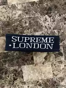Supreme International Headband FW19 Black London New York Paris - Picture 1 of 6