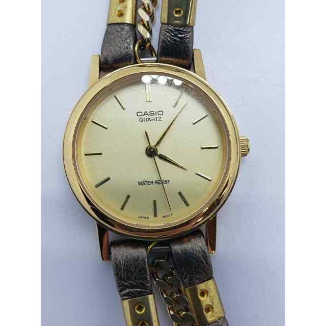 Reloj Casio Vintage Dorado Brillo Para Mama B640wgg9d