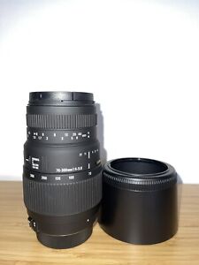 sigma 70-300mm f/4-5.6 dg macro Nikon Fit