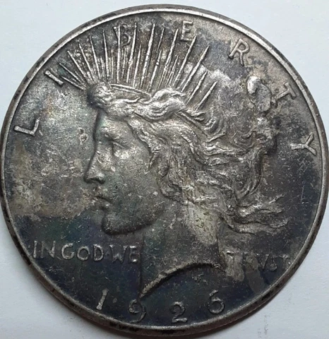 1926-S Peace Silver Dollar in a SAFLIP® Cover