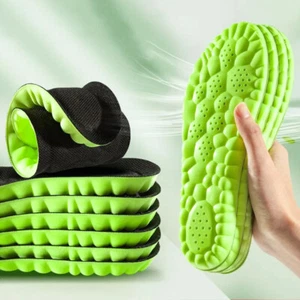 3 Pair 4D Sport Insole Super Soft Shoes Sole Pad Basket Shoe Sole Massage Insole - Picture 1 of 9