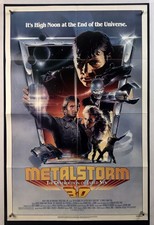 METAL STORM 3D Movie Poster (Fine) One Sheet 1983 Sci-Fi Jeffery Byron 3443