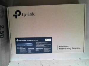 TP-Link RT ER8411 Omada VPN Router with 10G Ports 4G LTE Backup w USB Dongle - Picture 1 of 2