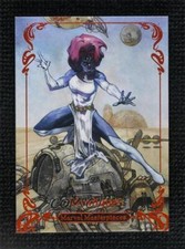 2018 Upper Deck Marvel Masterpieces Level 3 Legendary Orange 11/99 Mystique #77